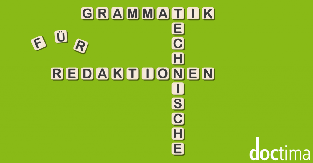 Grammatik für Technische Redaktionen, Vortrag Markus Nickl
