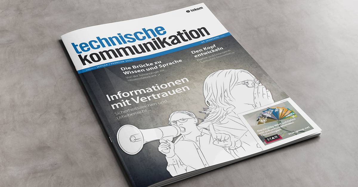 technische kommunikation 01/2022
